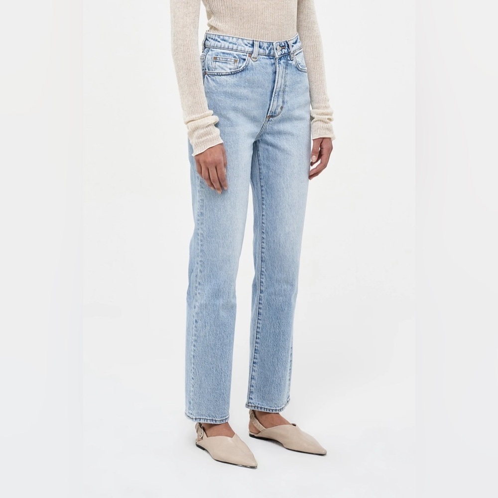 AGOLDE Nico Straight Jeans Light Rinse Sz 26